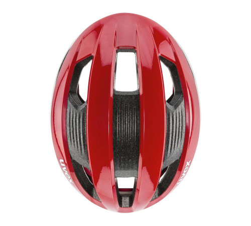 Helmet Uvex Rise cc red-white mat-52-56CM