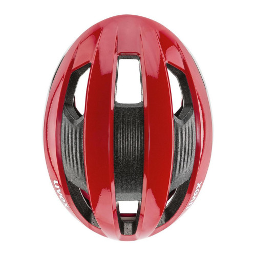 Helmet Uvex Rise cc red-white mat-52-56CM