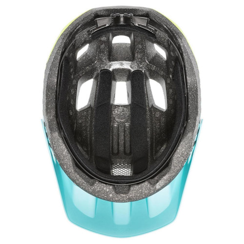 Helmet Uvex Access black aqua lime mat-57-61CM