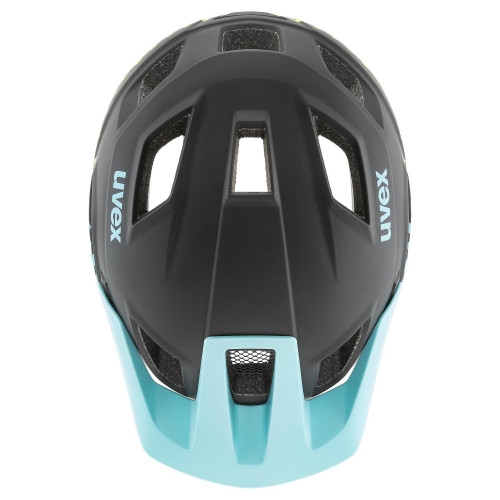 Helmet Uvex Access black aqua lime mat-57-61CM