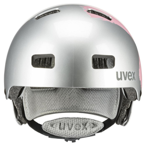Helmet Uvex Kid 3 silver-ros-51-55CM