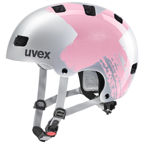 Helmet Uvex Kid 3 silver-ros-51-55CM