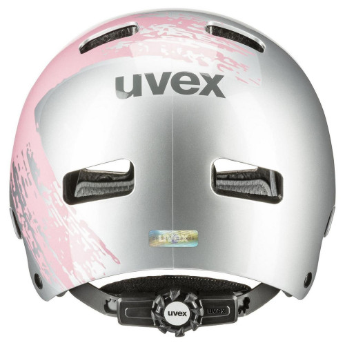Helmet Uvex Kid 3 silver-ros-51-55CM