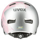 Helmet Uvex Kid 3 silver-ros-51-55CM