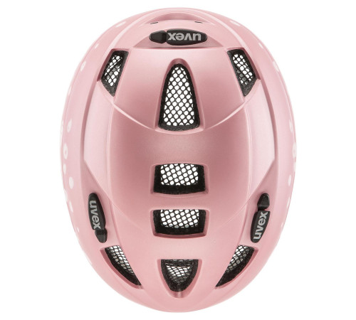 Velo ķivere Uvex Kid 2 cc pink polka dots-46-52CM