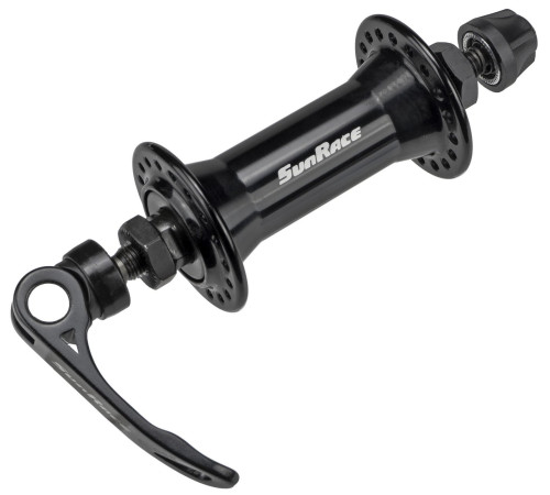 Front hub SunRace HBM45 QR Alu 36H black