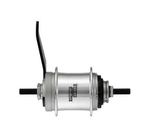 Rear hub Sturmey-Archer S­RC3 Alu 36H 3-speed coaster silver