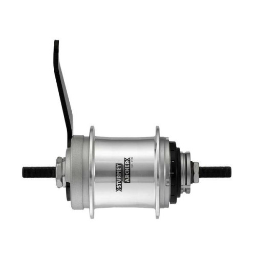 Rear hub Sturmey-Archer S­RC3 Alu 36H 3-speed coaster silver