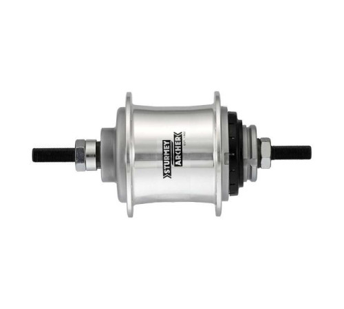 Rear hub Sturmey-Archer S-RF3 Alu 36H 3-speed freewheel silver