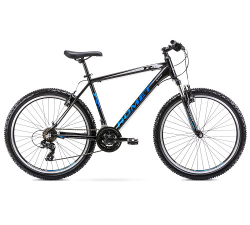 Bicycle Romet Rambler R6.1 26" 2022 black-blue-21" / XL