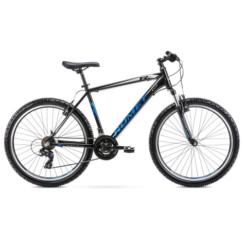 Bicycle Romet Rambler R6.1 26" 2022 black-blue-21" / XL