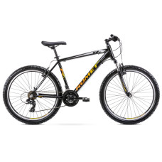 Velosipēds Romet Rambler R6.1 26" 2022 black-yellow-21" / XL