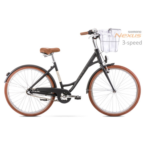 Bicycle Romet Pop Art Eco 28" Alu 2022 black-18" / M