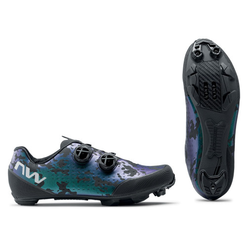 Cycling shoes Northwave Rebel 3 MTB XC iridescent-46