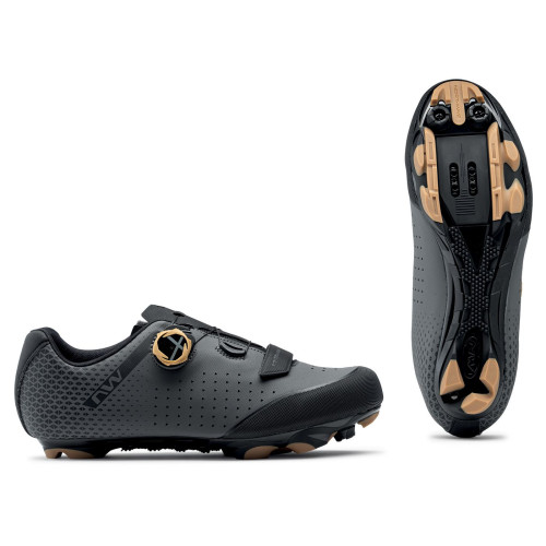 Cycling shoes Northwave Origin Plus 2 MTB XC anthracite-honey-43