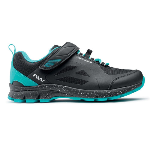 Cycling shoes Northwave Escape Evo WMN MTB AM black-aqua-41