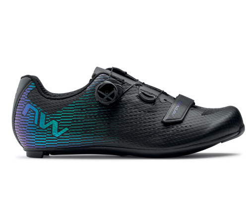 Cycling shoes Northwave Storm Carbon 2 Road black-iridescent-44