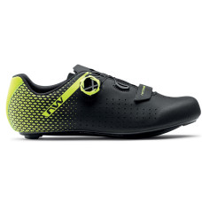 Velo apavi Northwave Core Plus 2 Road black-yellow fluo-44