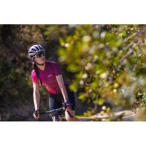 Gloves Northwave Active WMN Short dark grey-pink-M