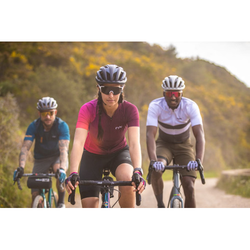 Gloves Northwave Active WMN Short dark grey-pink-M