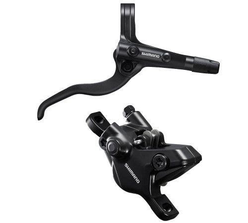 Disc brake set rear Shimano BL-MT401(R)/BR-MT410(R) 2-piston black