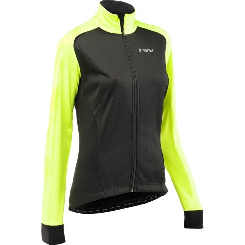 Jacket Northwave Reload WMN SP black-yellow fluo-S
