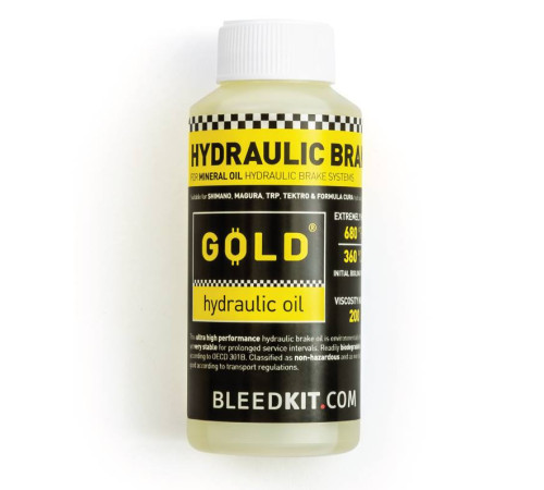 Brake oil mineral Bleedkit GOLD 100ml