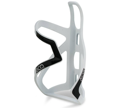 Bottle cage ACID HPP Sidecage matt white'n'glossy black