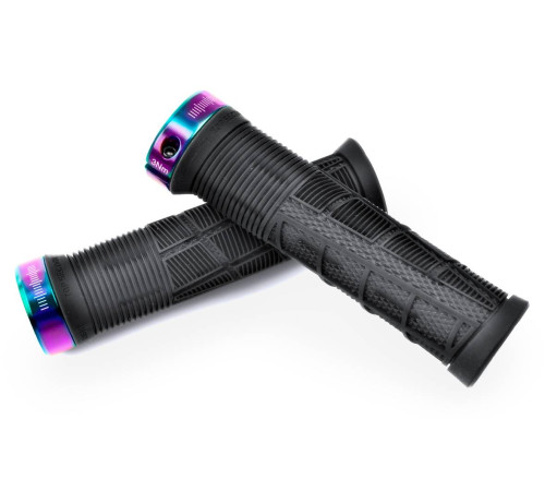 Grips ACID Disrupt translucent black'n'oil slick