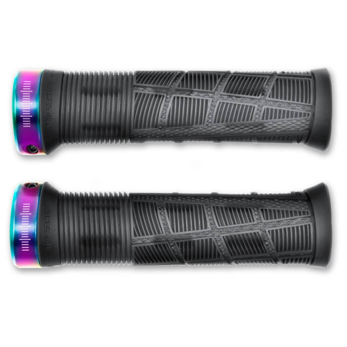 Grips ACID Disrupt translucent black'n'oil slick