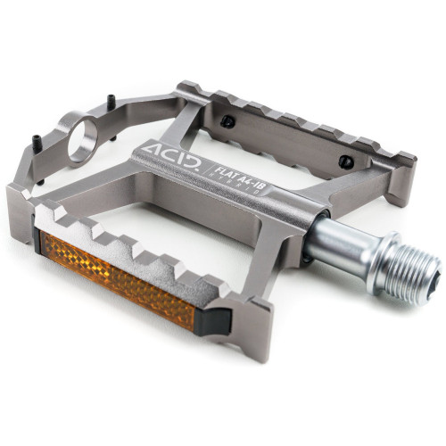 Pedals ACID Flat A4-IB Hybrid Alu grey