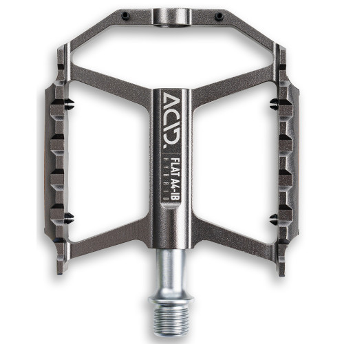 Pedals ACID Flat A4-IB Hybrid Alu grey