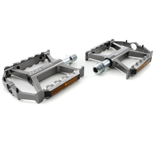 Pedals ACID Flat A4-IB Hybrid Alu grey