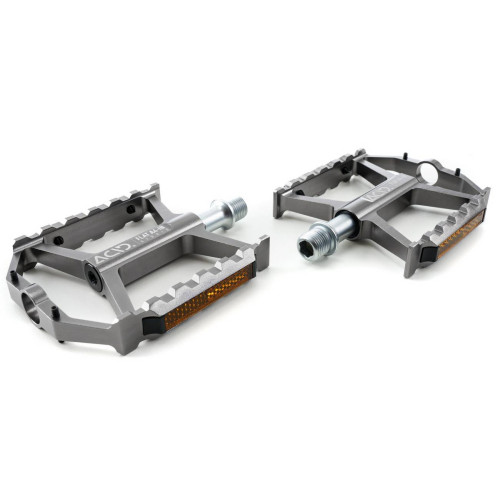 Pedals ACID Flat A4-IB Hybrid Alu grey