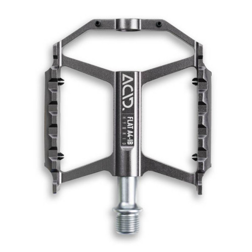 Pedals ACID Flat A4-IB Hybrid Alu grey