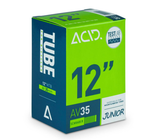 Tube 12" ACID Junior/MTB AV 35 mm 47/62-203