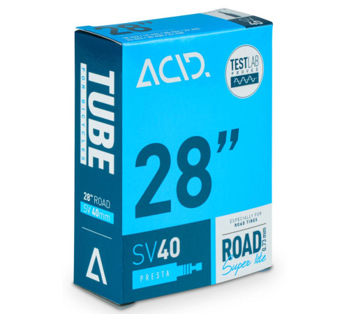 Tube 28" ACID Road Super Lite SV 40 mm 18/23-622/630