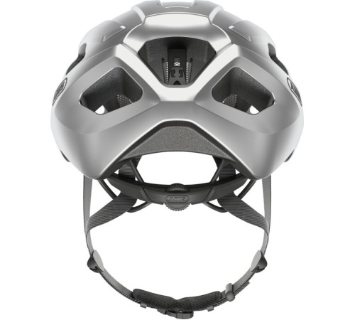 Helmet Abus Macator gleam silver-L (58-62)