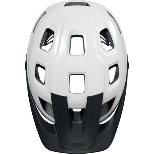 Velo ķivere Abus MoTrip shiny white-M (54-58)