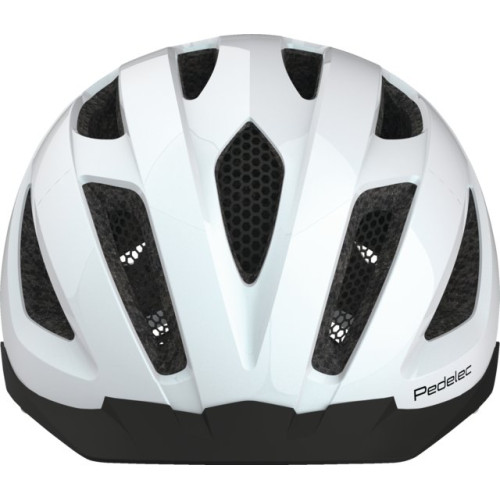 Velo ķivere Abus Pedelec 1.1 pearl white-L (58-62)