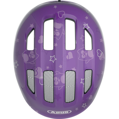 Helmet Abus Smiley 3.0 purple star-M (50-55)