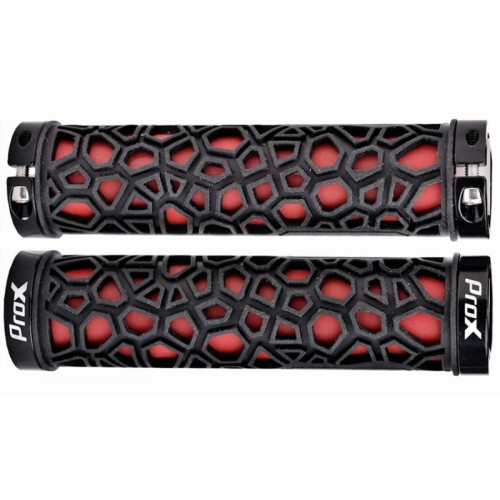 Grips ProX GP-53 130mm Lock-on red-black