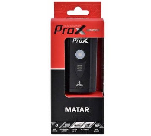 Front lamp ProX Matar 900Lm USB