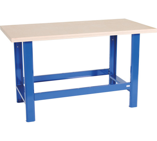 Workshop table Cyclus Tools Rectangle without cabinet and accessories 1500x750x895mm (720640)