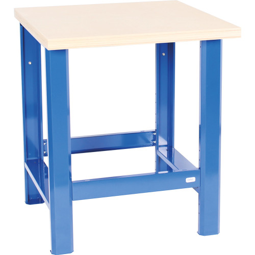 Workshop table Cyclus Tools Square without cabinet and accessories 750x750x895mm (720641)