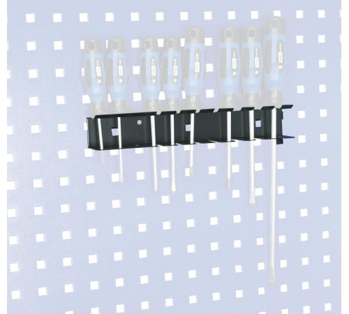 Workshop table part Cyclus Tools holder for screw drivers for perforated wall 720643 (720657)