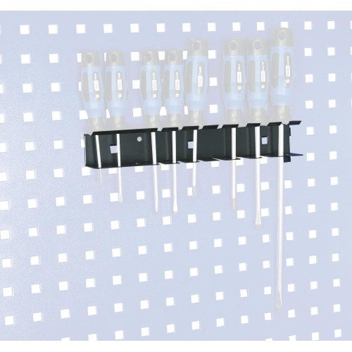 Workshop table part Cyclus Tools holder for screw drivers for perforated wall 720643 (720657)