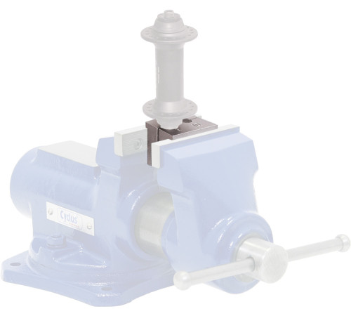 Tool Cyclus Tools vice for hub axle 9mm & 10mm springloaded (720057)