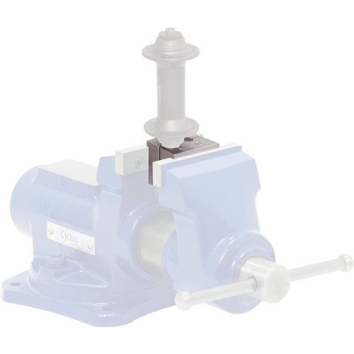 Instruments Cyclus Tools vice for hub axle 9mm & 10mm springloaded (720057)