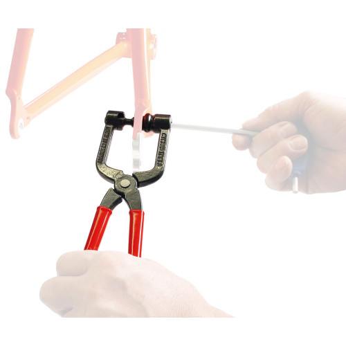 Instruments pliers Cyclus Tools Chainring“r for chainring bolts with bit D (720327)